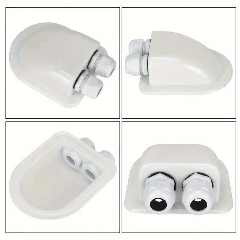 ABS Waterproof Junction Box for RV Yacht Solar Panel