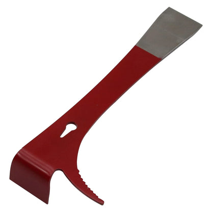 2X Stainless Steel Bee Hive Tool with J Hook and Scraper