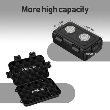 Magnetic Key Box Holder for Under Car - Black