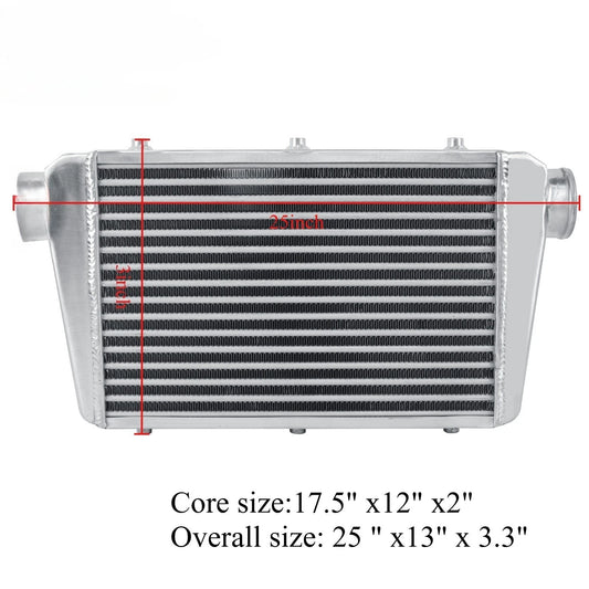 Turbo Intercooler for Universal Applications (25" x13" x3.3")