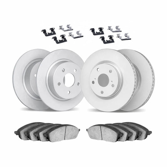 Brake Set for Saab 9-3 (2006–2011) ALX-PAU-DF-4514-65008-CLA1