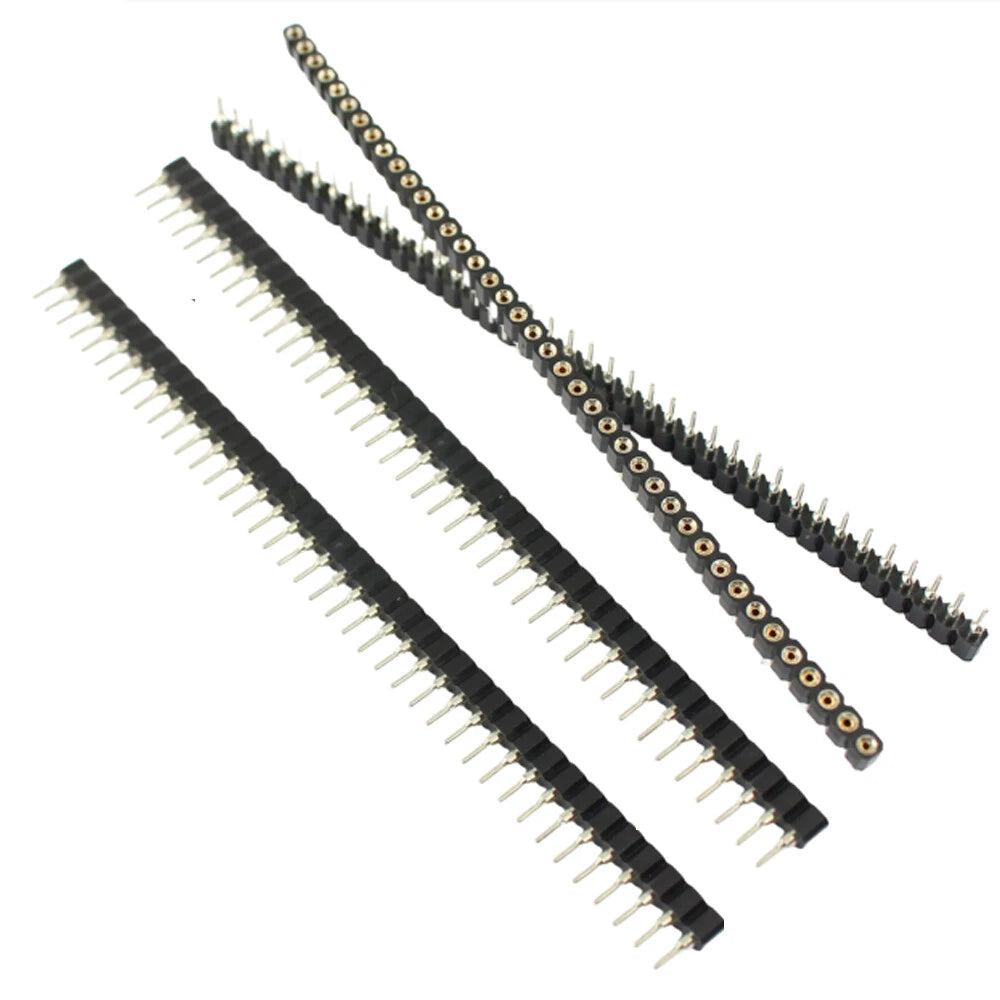 4X 40pin PCB Panel Female IC Breakable 2.54mm Header Socket for