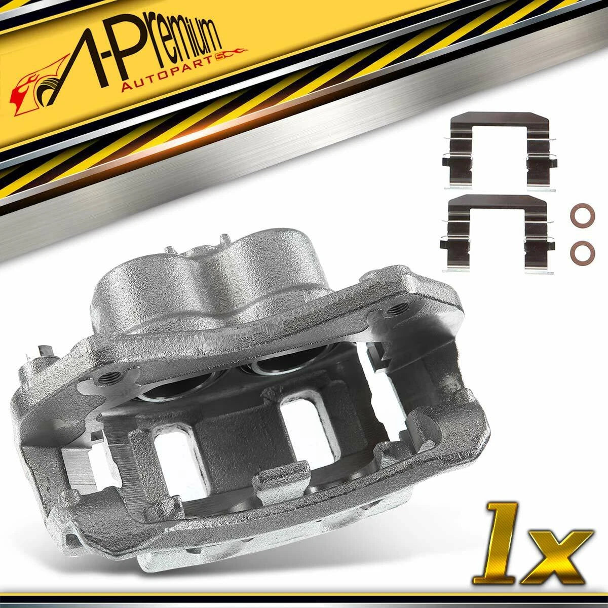 Front Driver Side Brake Caliper w/ Bracket for Hyundai Veracruz (2007–2012) 58110-3J000, 58110-3J010, 19-B3345