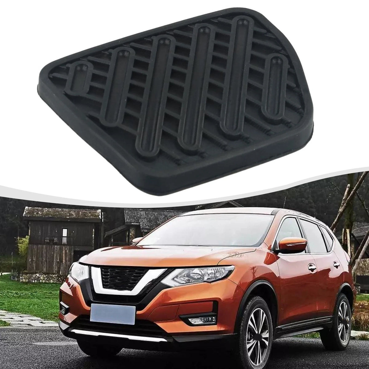 Rubber Brake Pedal Cover for Nissan