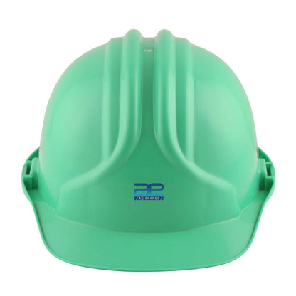 Sheltek Safety Helmet with Plastic Cradle for Professional (Mint Green)