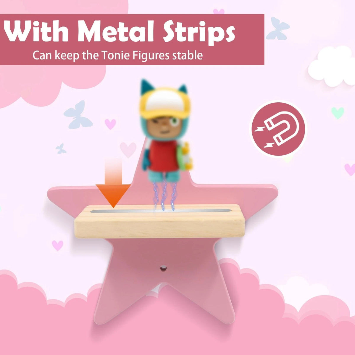 Shelf Wall Mount for Toniebox Tonie Figures (2023)