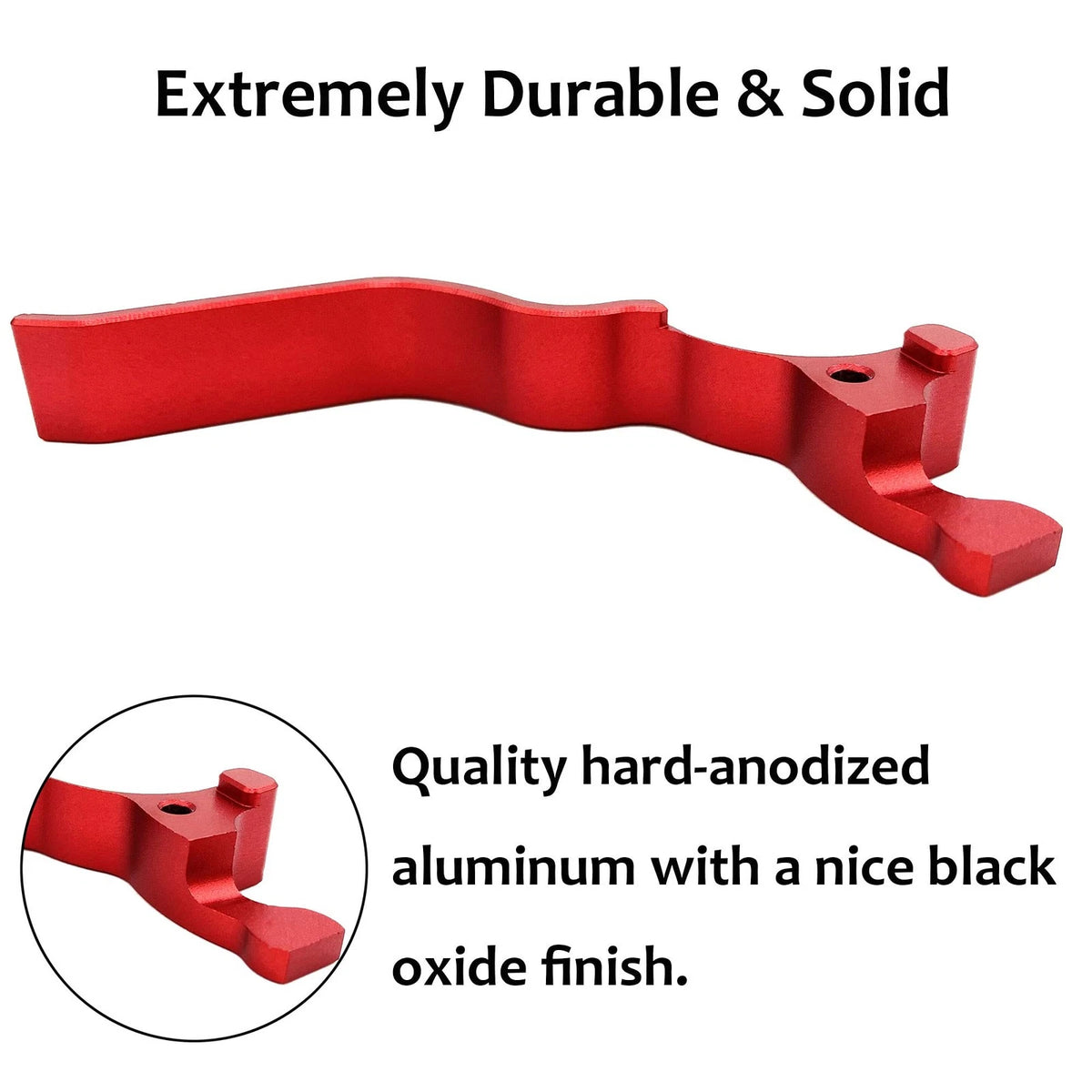 Extended Mag Release Lever for Ruger 10/22 (Red)
