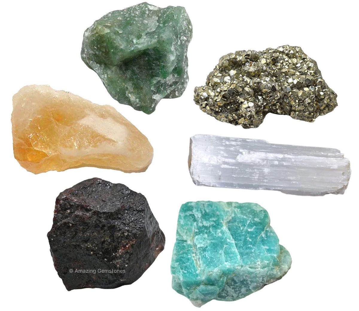 Gemstone Crystals for Money & Success Manifestation