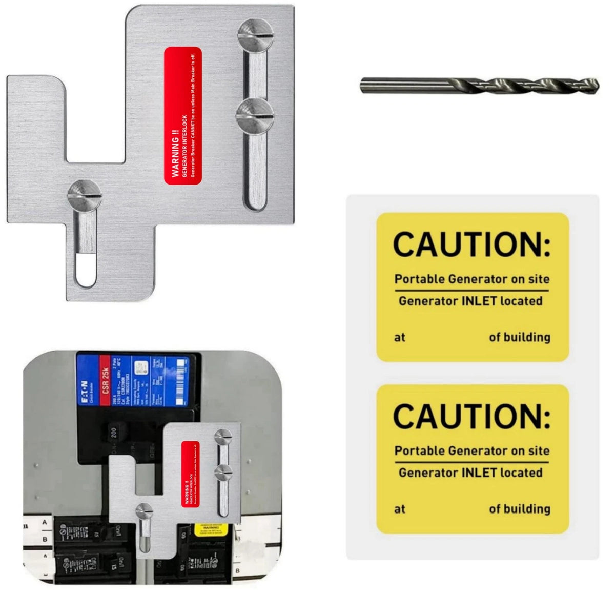 Generator Interlock Kit for Eaton Cutler Hammer BR Series (150, 20)