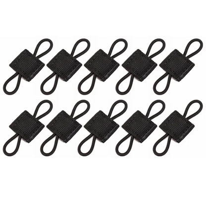 Tactical Tools Organizer for MOLLE System (Cable PTT Retainer, Elastic Straps)