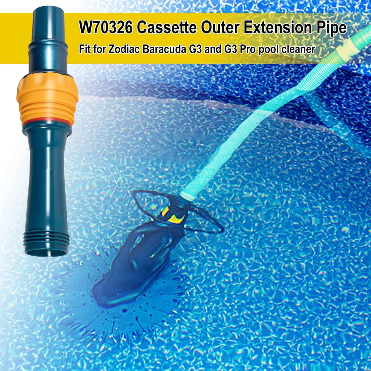 Extension Pipe for Zodiac Baracuda G3 & G3 Pro (Pool Cleaner)