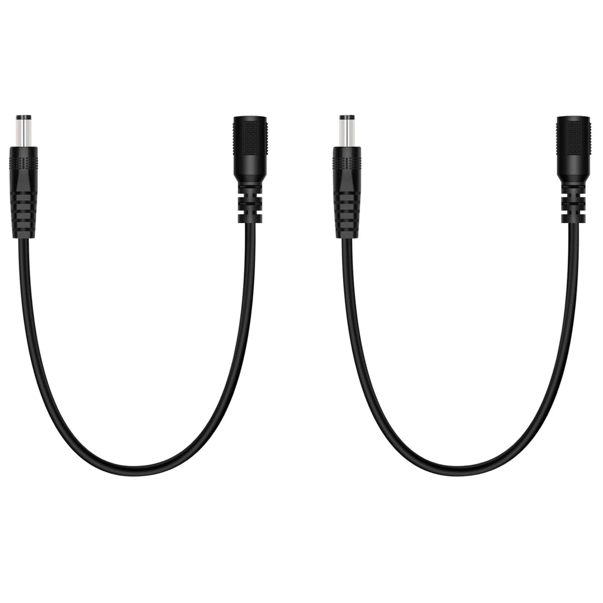 2X DC Power Extension Cable 5.5mm x 2.1mm for Various Devices