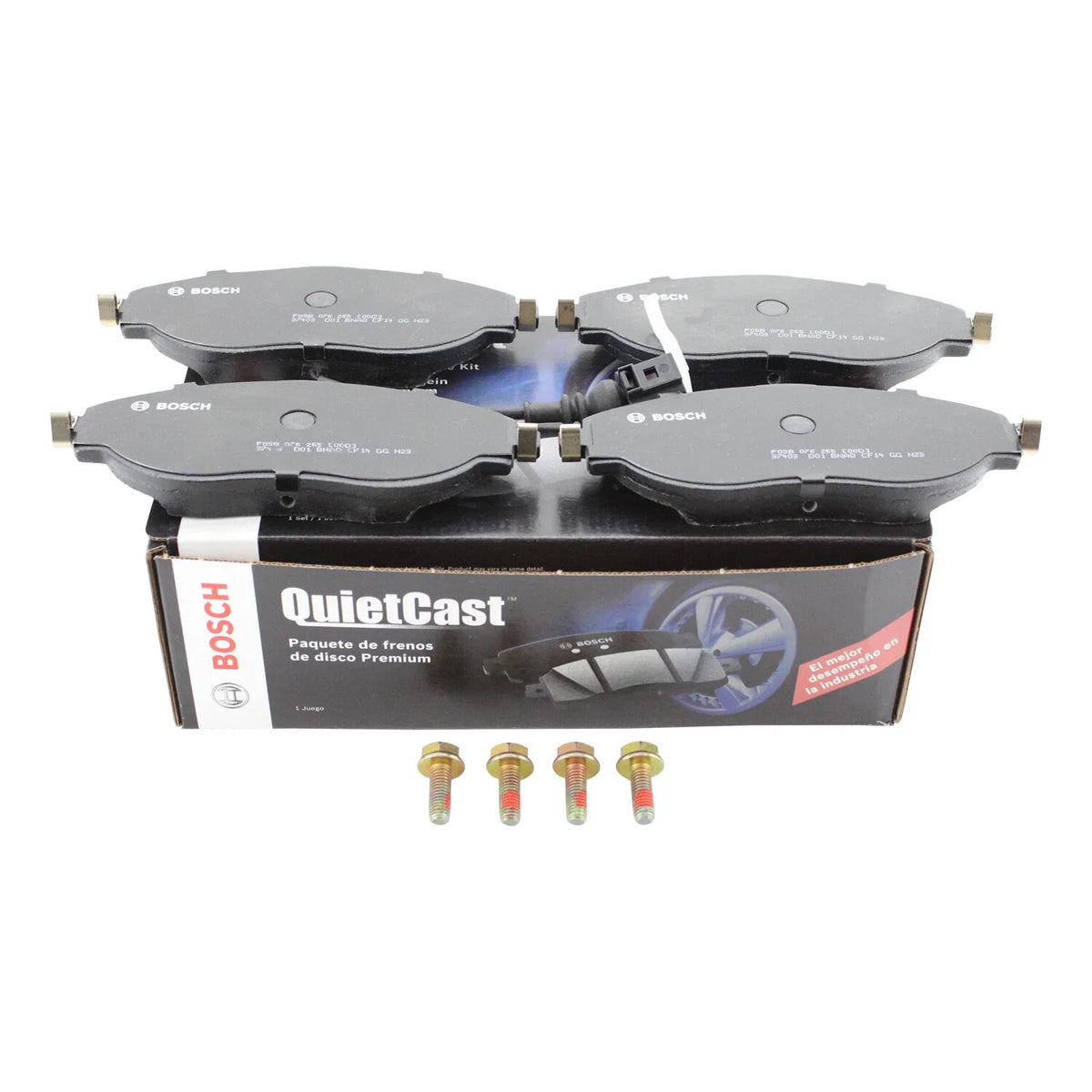 Bosch QuietCast Front Brake Pads for VW CC Golf R GTI Jetta 2015-2020