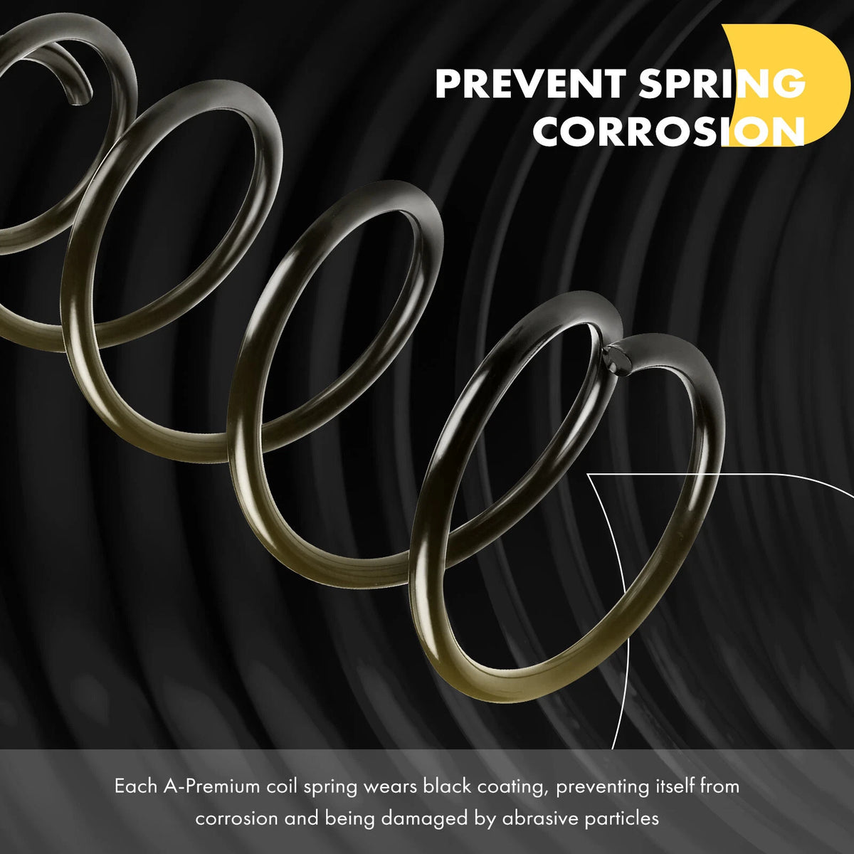 2X Rear Coil Springs for Volkswagen Touareg (2004–2006, 2009–2010) 7L6511115F, RC5534