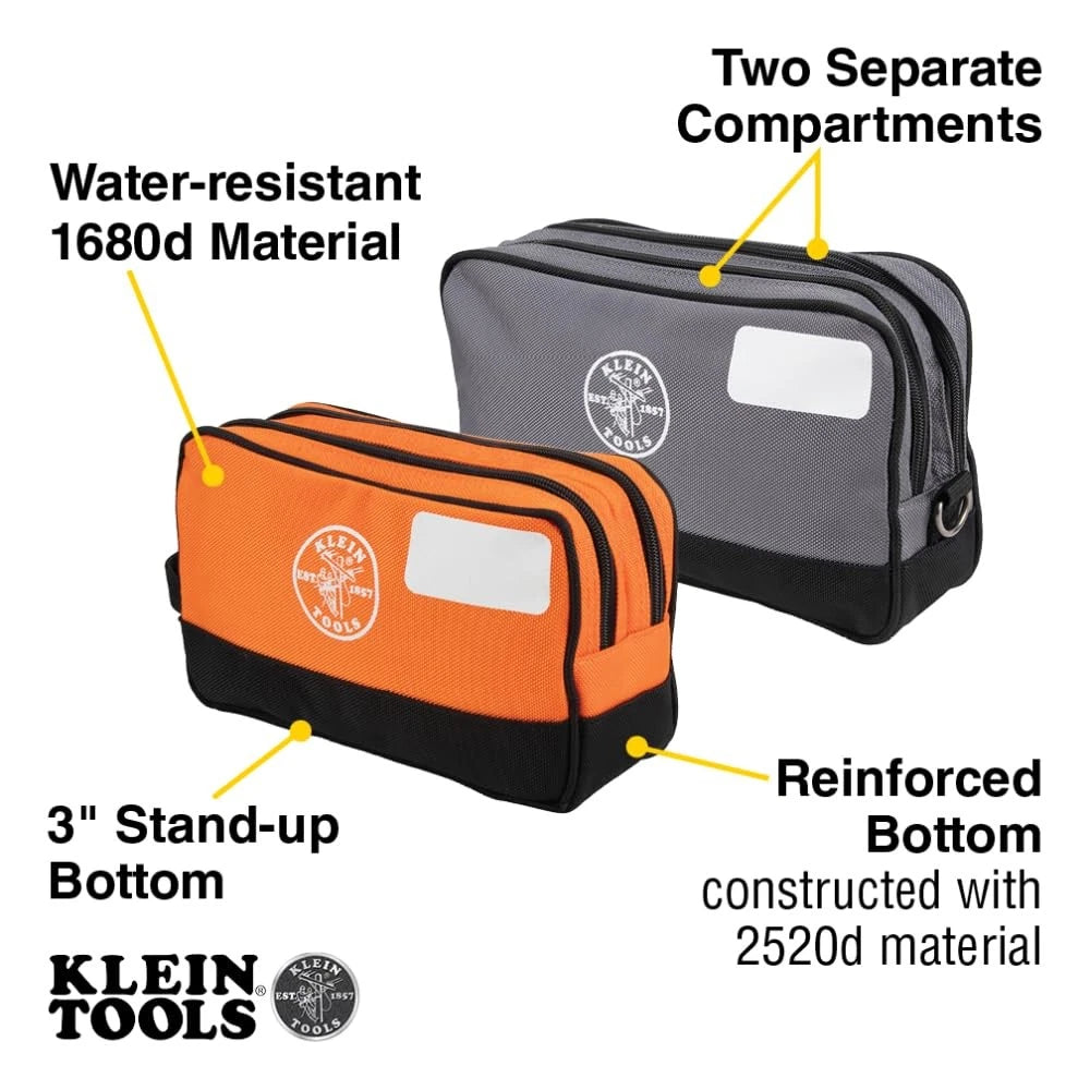 2-Pack Tool Pouch for Klein Tools (Dual Compartments)