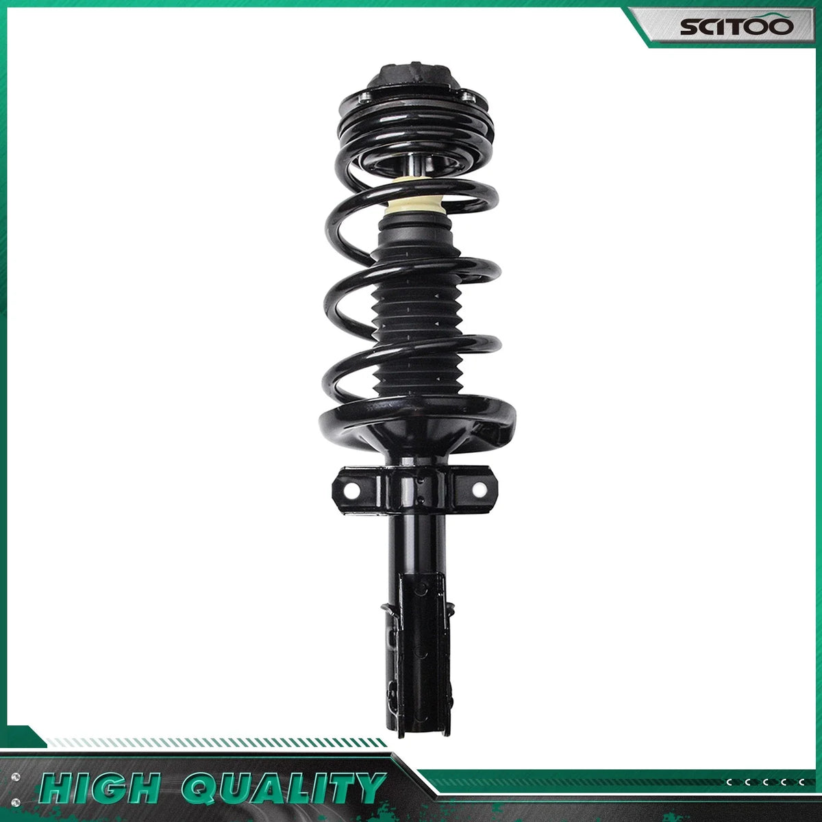 Quick Complete Struts with Coil Spring - Front Pair for Saturn Ion 03-07