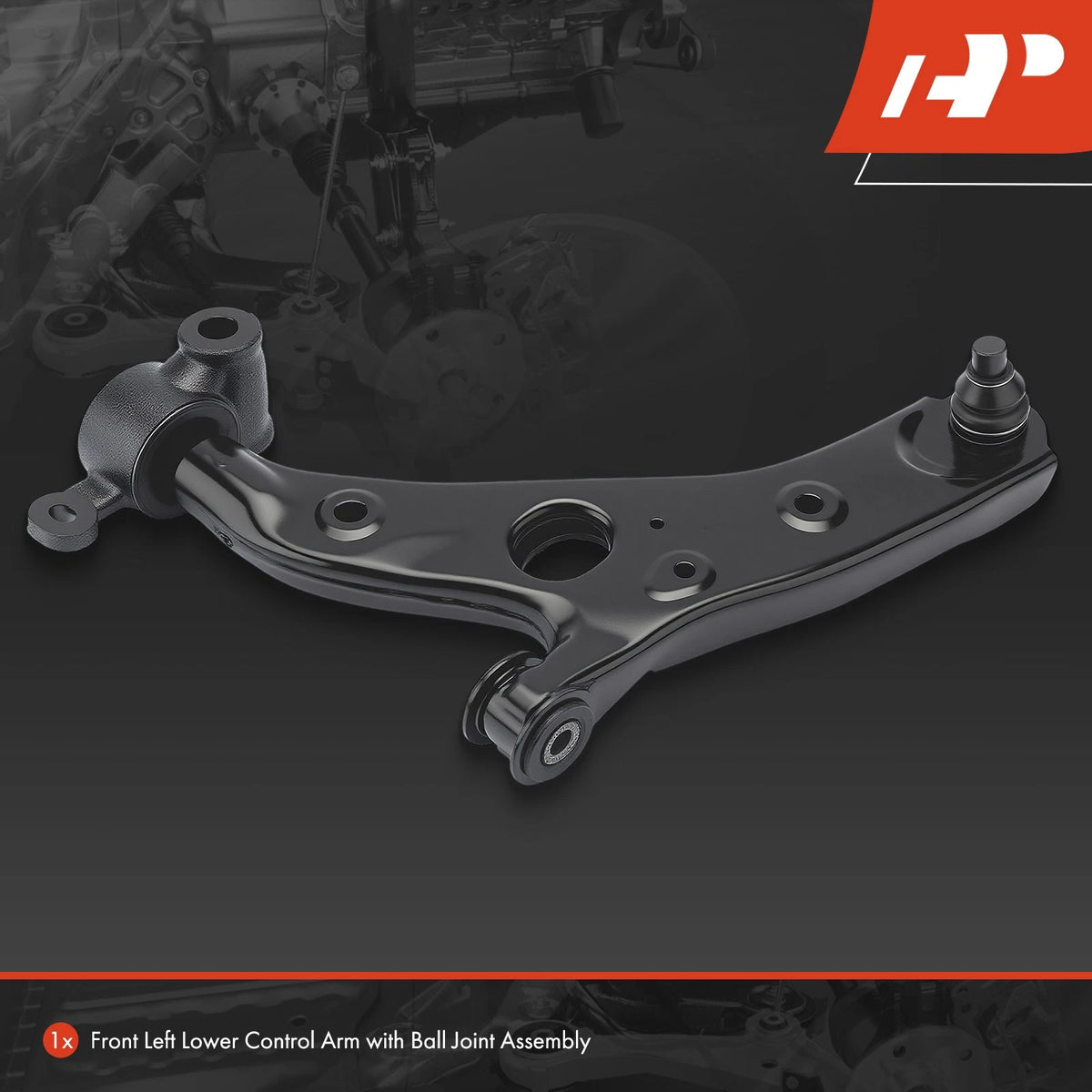 Front Left Lower Control Arm with Ball Joint for Mazda 3 (2014–2018) B45A34350D B45A34350E B60S34350 B60S34350B B60S34350D B60S34350E B60S34350F B60S34350G BPN734350A BPN734350B BPN734350C BPN734350D