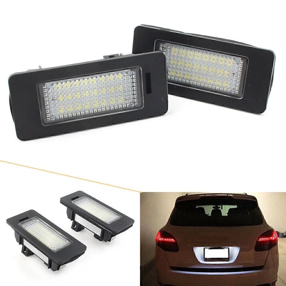 Set of 2 LED License Plate Lamps for Audi A4 A5 A6 Q5