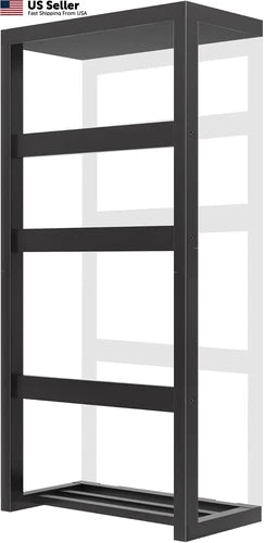 4-Tier Bamboo Towel Rack Holder for Home Decor