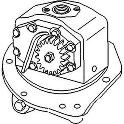 Hydraulic Pump for Ford (D2NN600B)