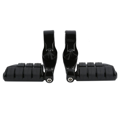 Adjustable 1.25" Foot Peg Mount Clamps for Motorcycle (32mm)