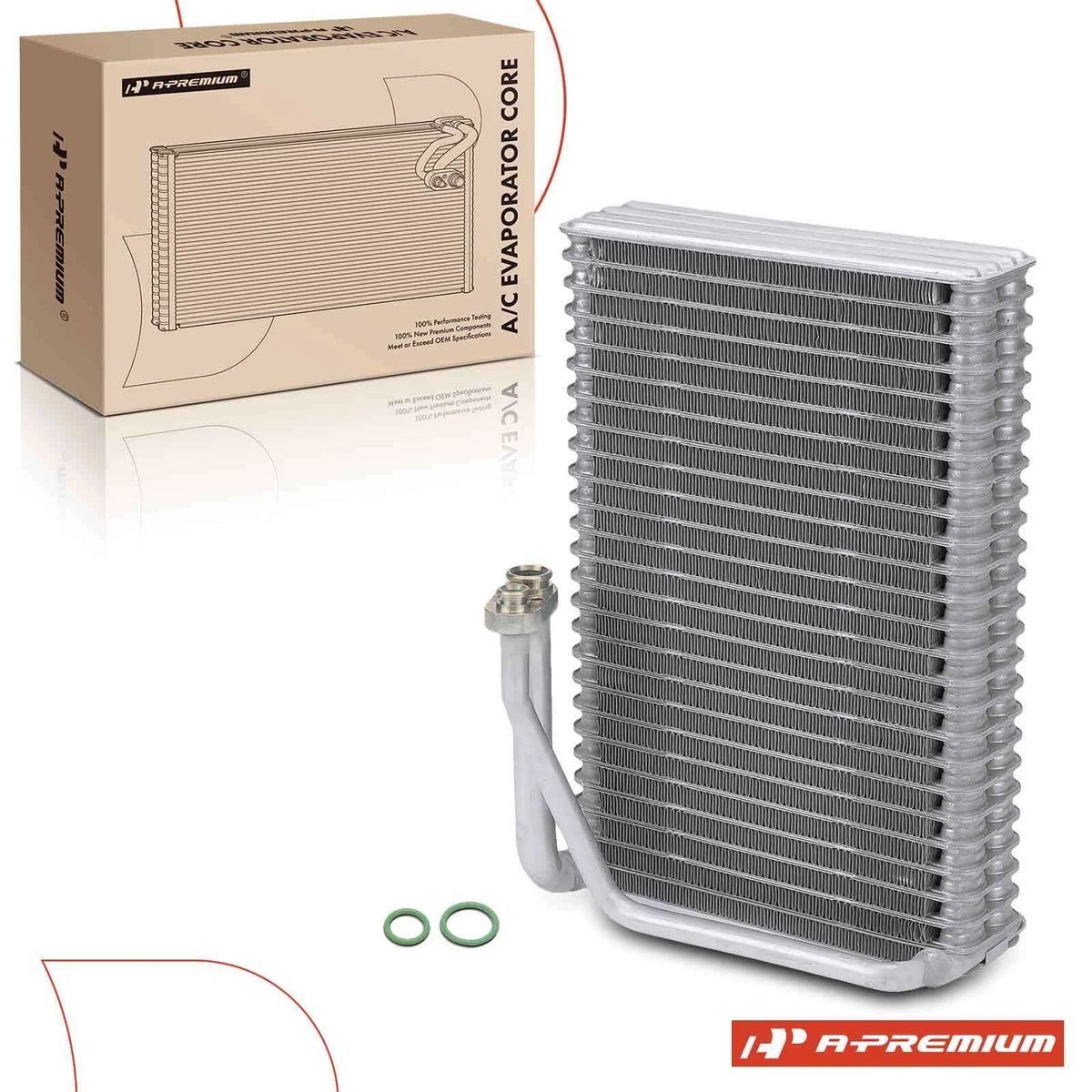 A/C Evaporator Core for Audi A8 Quattro S8 (2004–2010) 4E0820103A, EV939690PFC