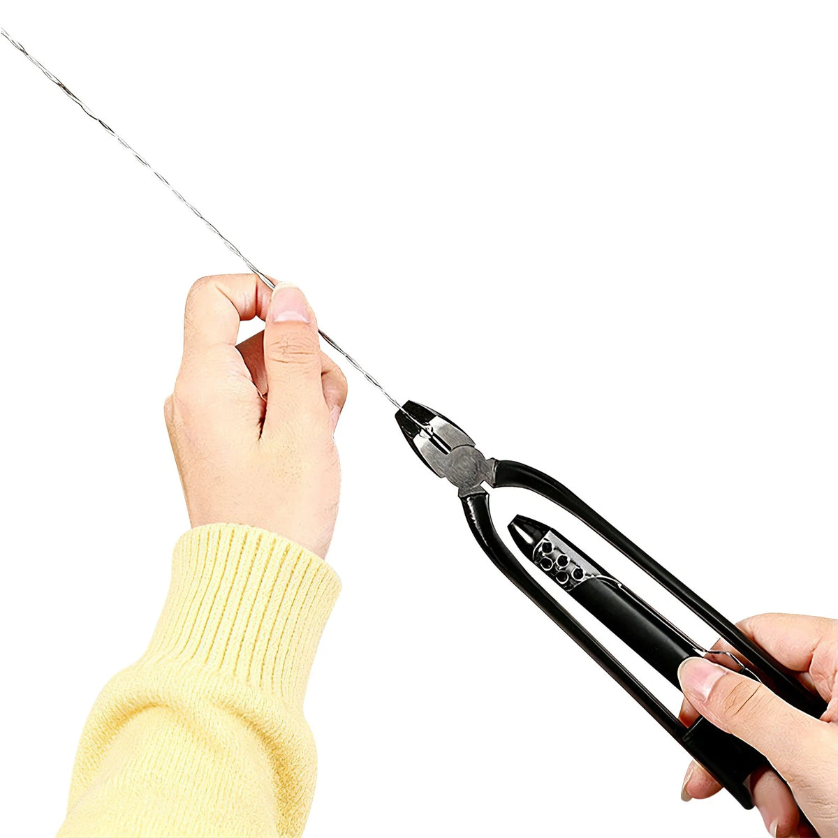 Safety Wire Plier Lock Wire Twisting Tool for Aircraft & Auto Industry