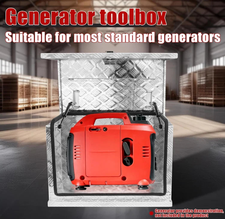 30"x20"x24" Aluminium Generator Tool Box for Universal Generator