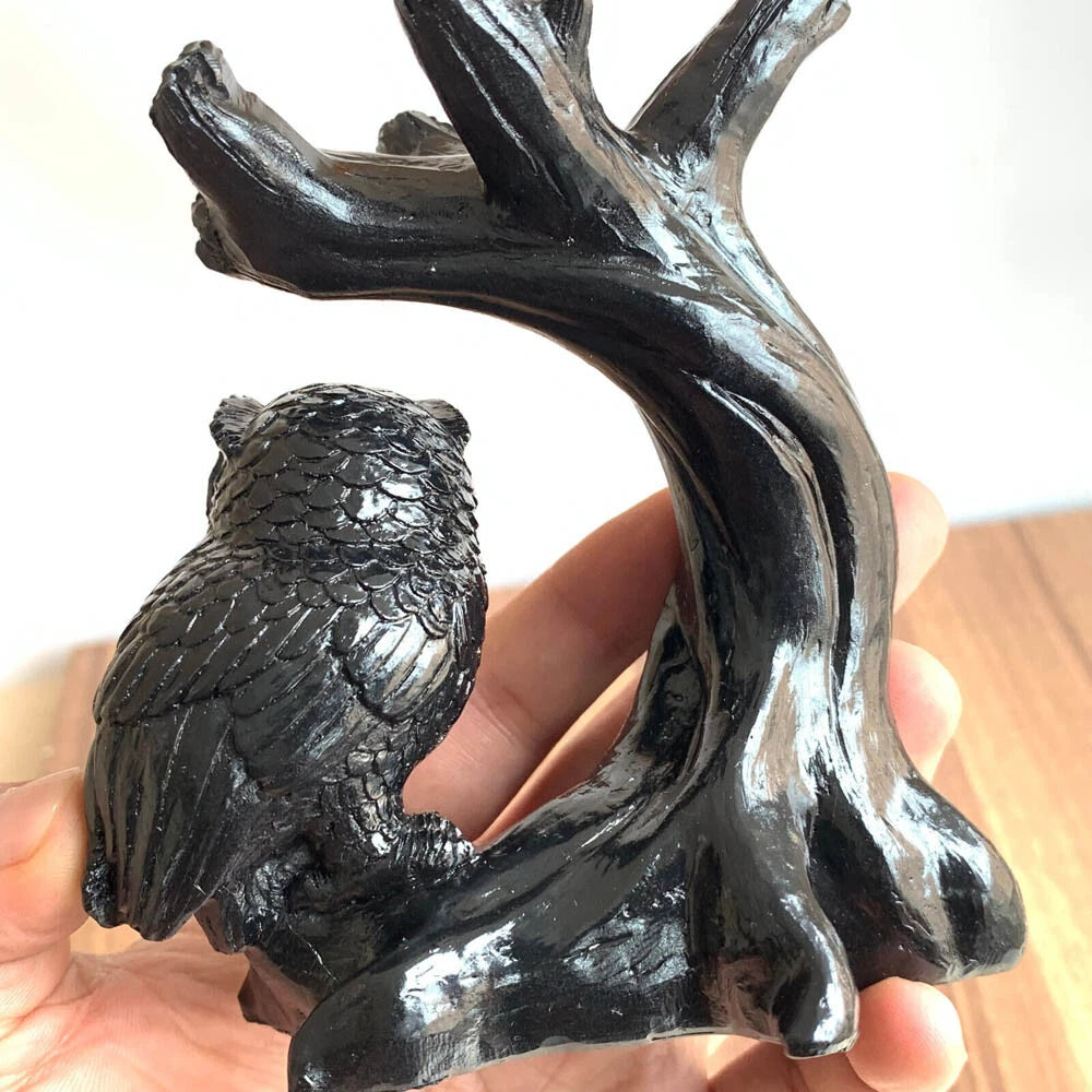 Owl Hunting Decoy Statue for Yard Garden Outdoor Decor