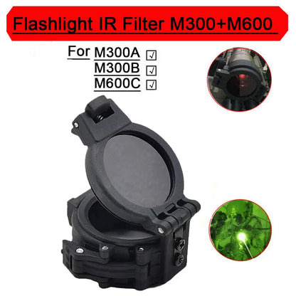 IR Filter Cover for Tactical M300 M600 Scout Light