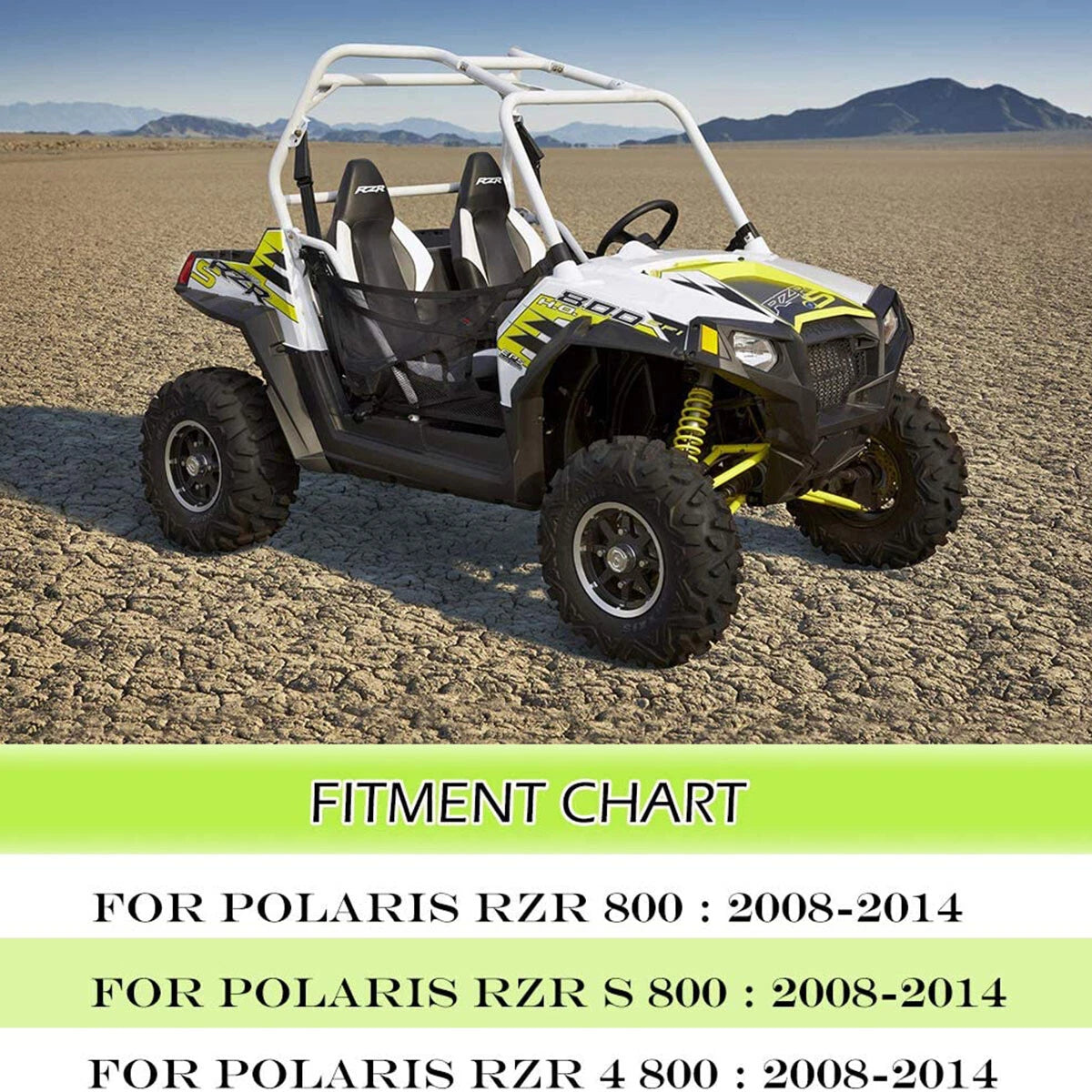 Front & Rear Suspension Control A-Arm Bushing Kit for Polaris RZR S 800