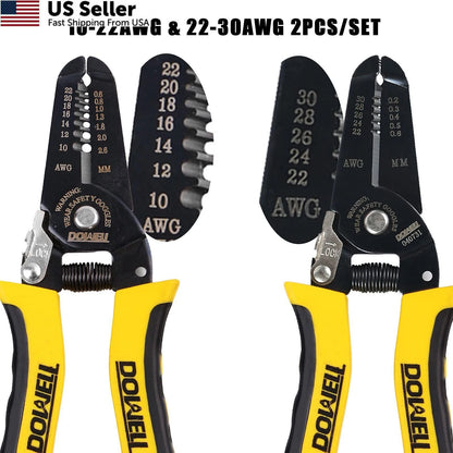 Wire Stripping Tool for 10-22AWG & 22-30AWG Wire