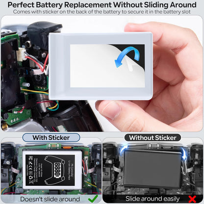 2X PS5 Controller Battery Replacement 8880mWh
