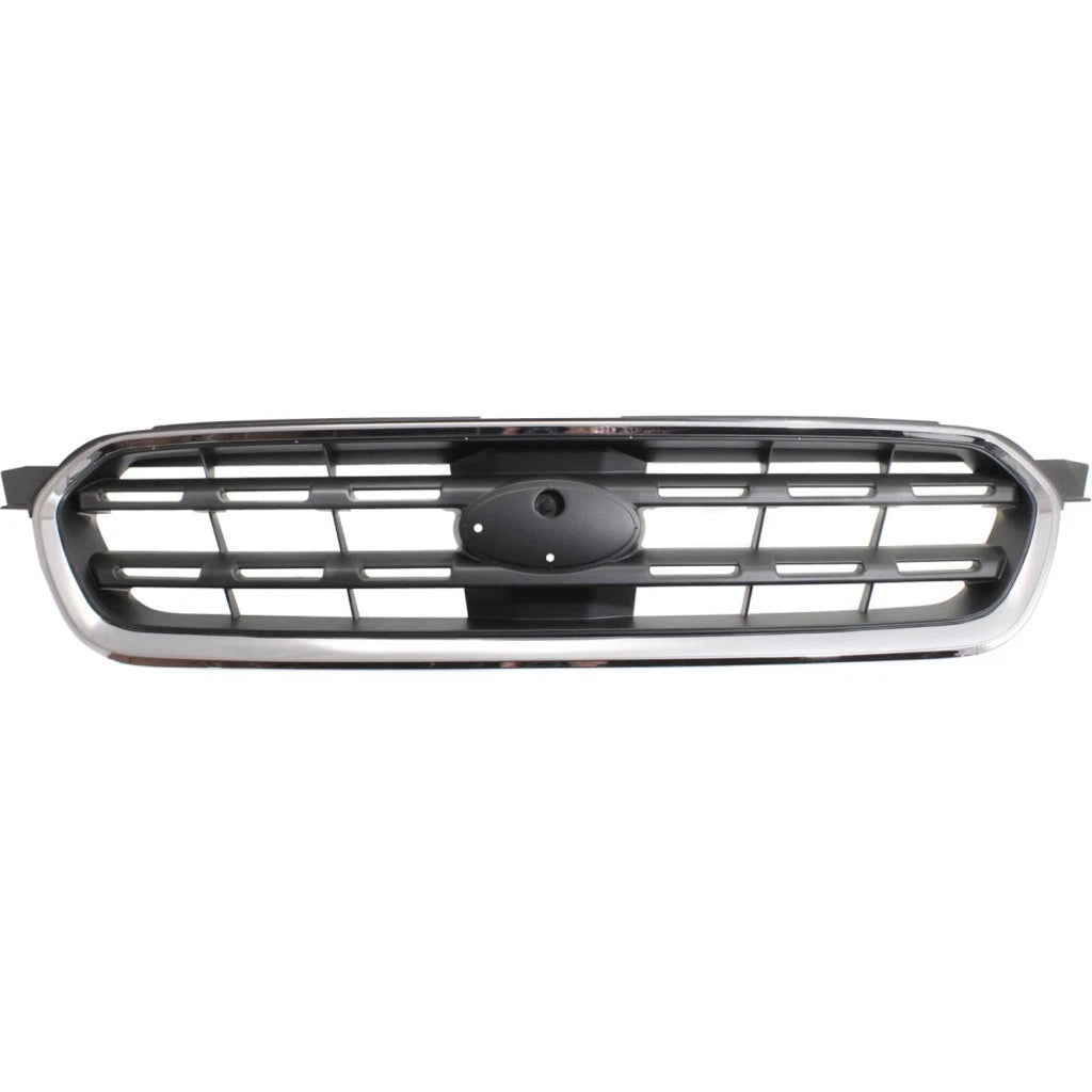 Grille for Subaru Outback (2005–2007) Chrome Shell/Black Insert SU1200130