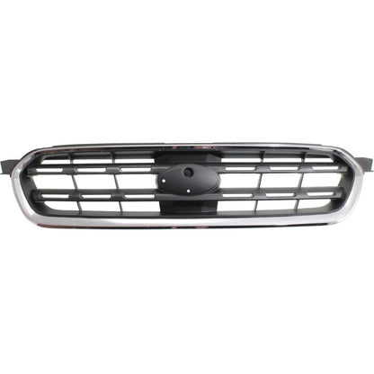 Grille for Subaru Outback (2005–2007) Chrome Shell/Black Insert SU1200130
