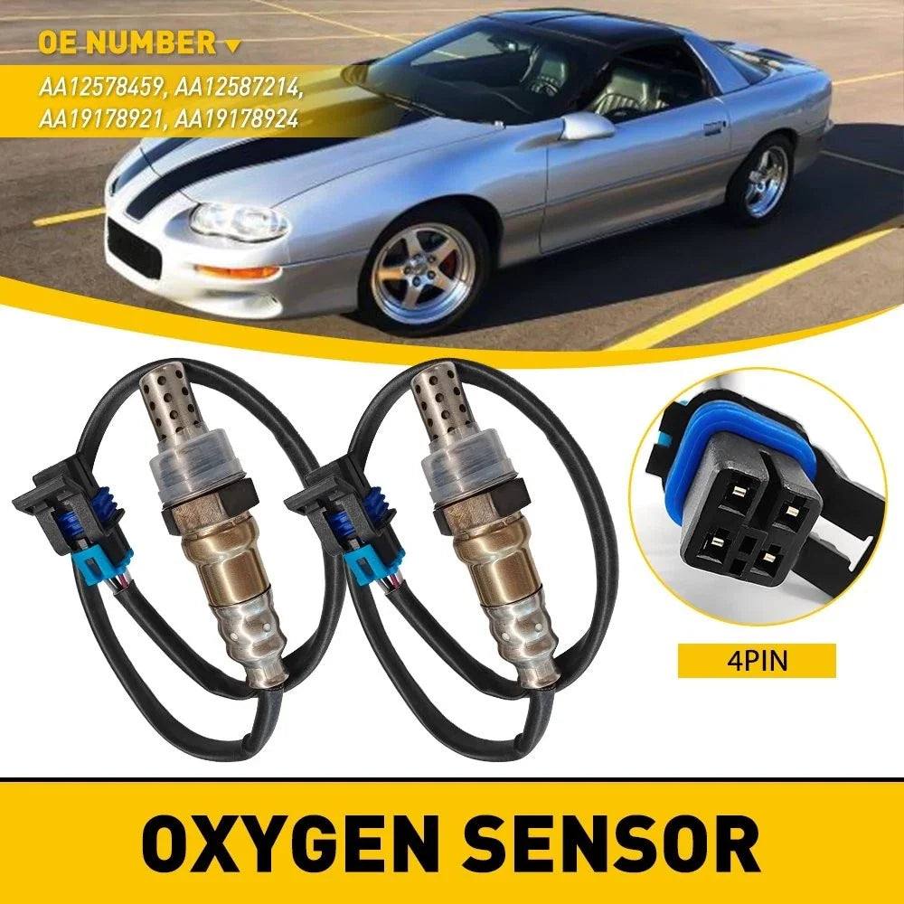 2X Oxygen Sensor for GMC Chevy Savana Silverado 1500 (2007–2013) 12578624 EV