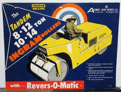 Revers-O-Matic Rollers for Ingram (1950s)