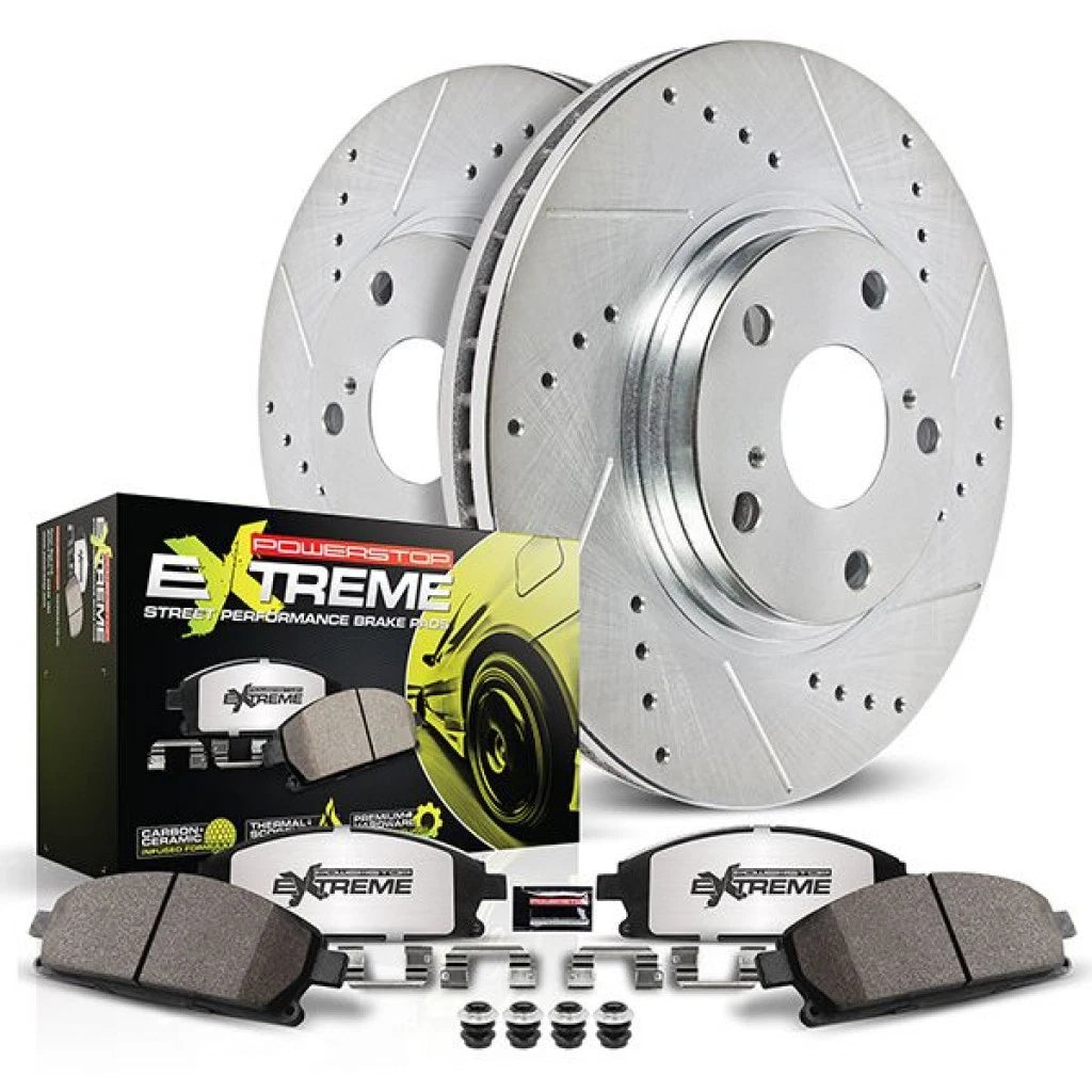 Power Stop Brake Kit for Subaru BRZ (2013–2020) Rear Z26 TLX-psbK5883-26-CL360A71