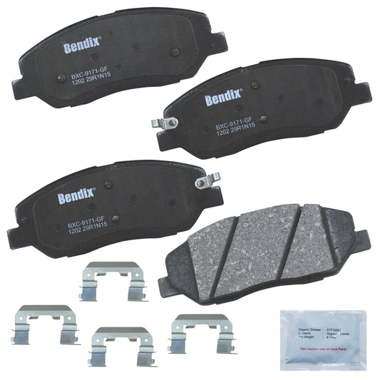 Ceramic Front Brake Pads for Hyundai Entourage, Santa Fe, Kia Sedona