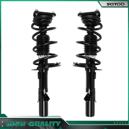 2X Strut and Coil Spring Assembly for 2013–2018 Ford Focus