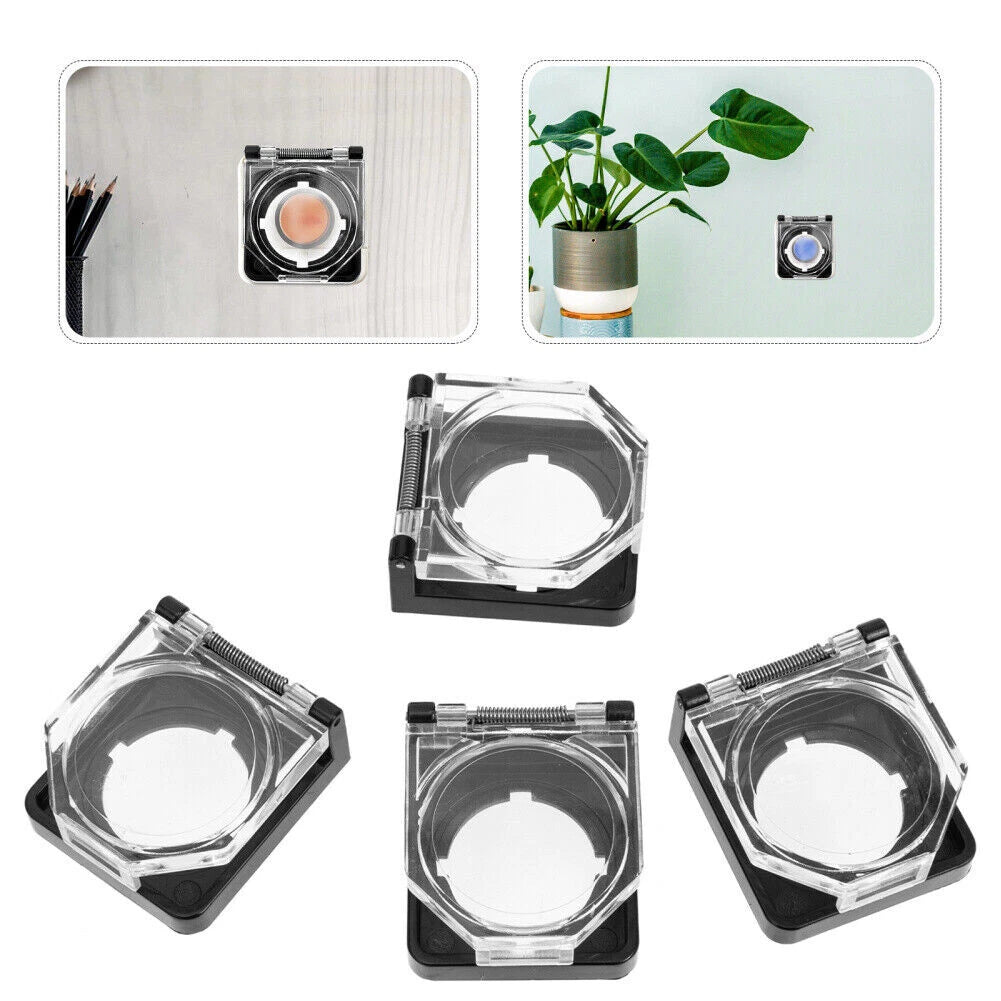 4Pcs Outlet Protector Button Guard for Electrical Light Switches Doorbell