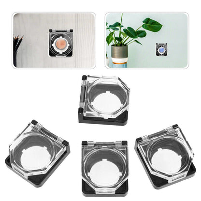 4Pcs Outlet Protector Button Guard for Electrical Light Switches Doorbell
