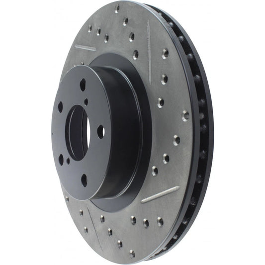 StopTech Sport Slotted Brake Rotor for Saab 9-2X (2005–2006) TLX-sto127.47012L-CL360A76