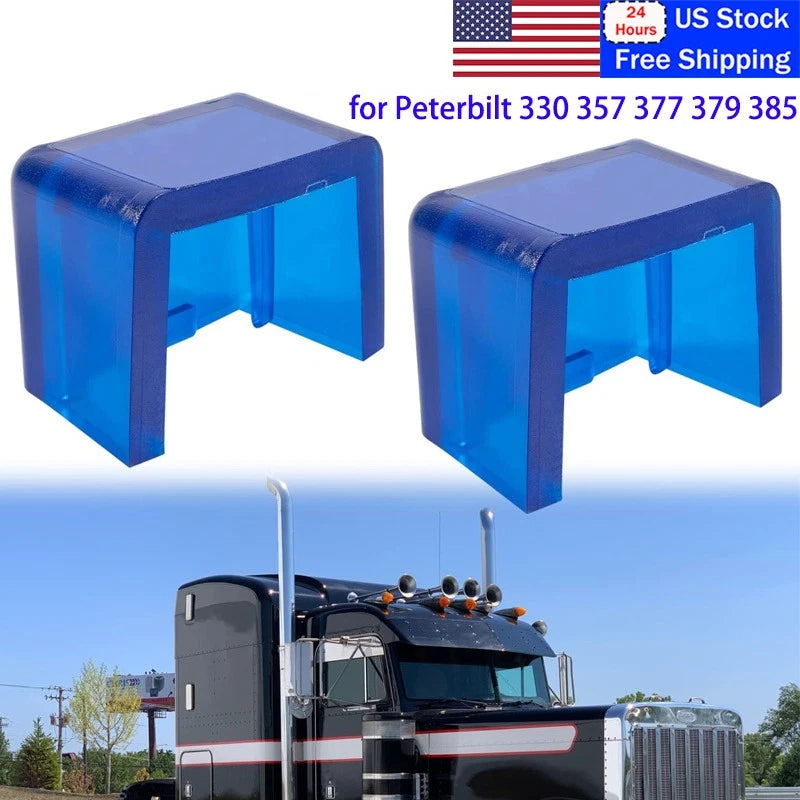 2Pcs Polyurethane Hood Bumpers for Peterbilt 330, 357, 377, 379, 385 (13-03510, 30.4005)