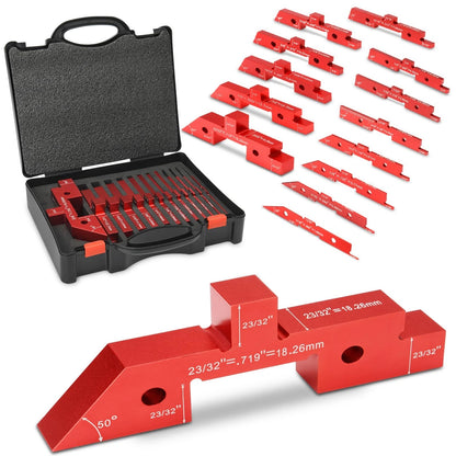 14pcs Aluminum Table Setup Blocks for Woodworking