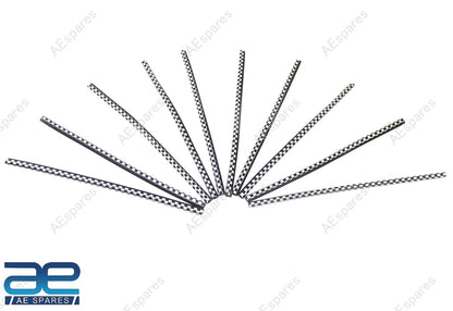 10Pcs Air Conditioner Outlet Decoration Strip for Universal Vehicles