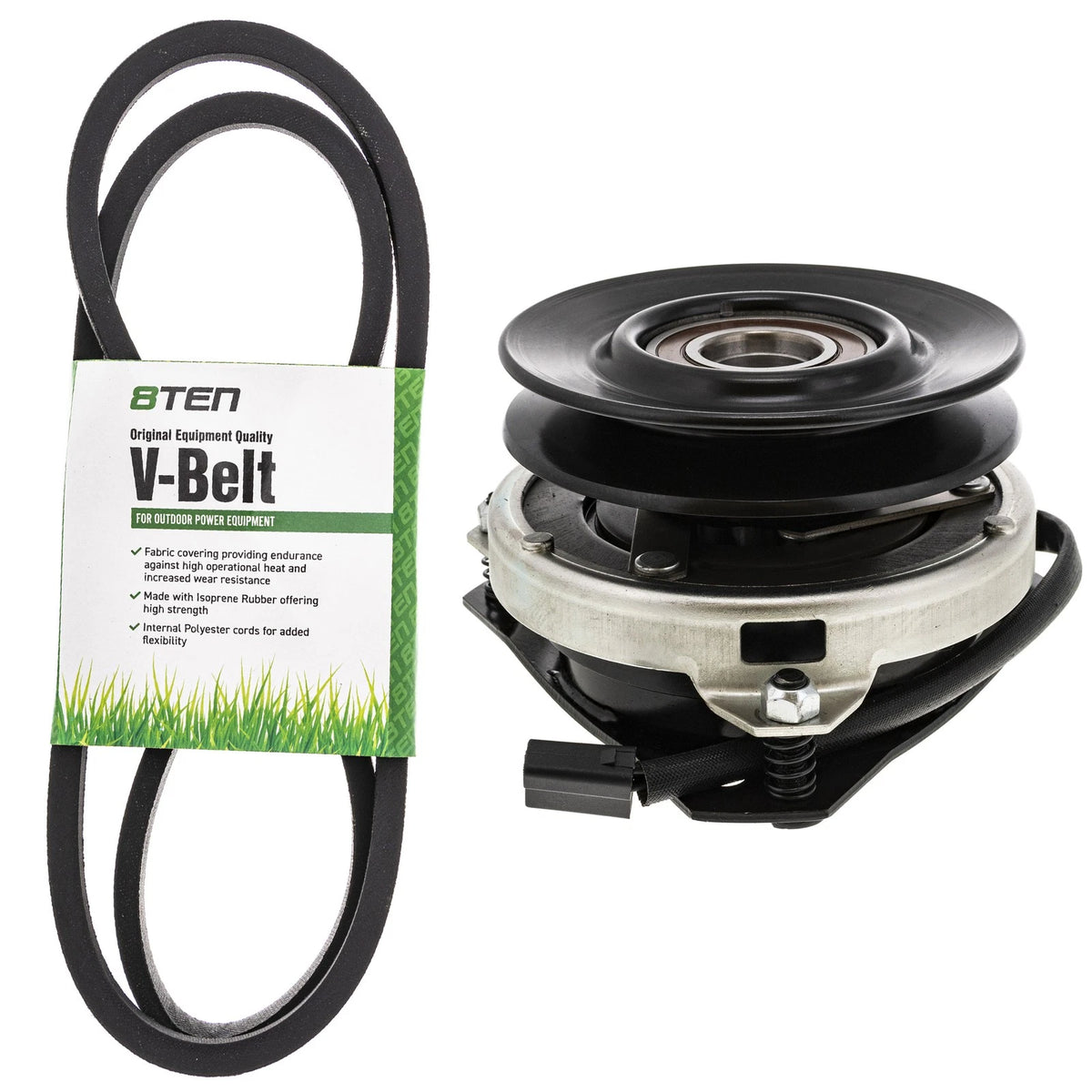 Belt & PTO Clutch Kit for MTD Yard Man Ranch King GT205 (142600, 137140)