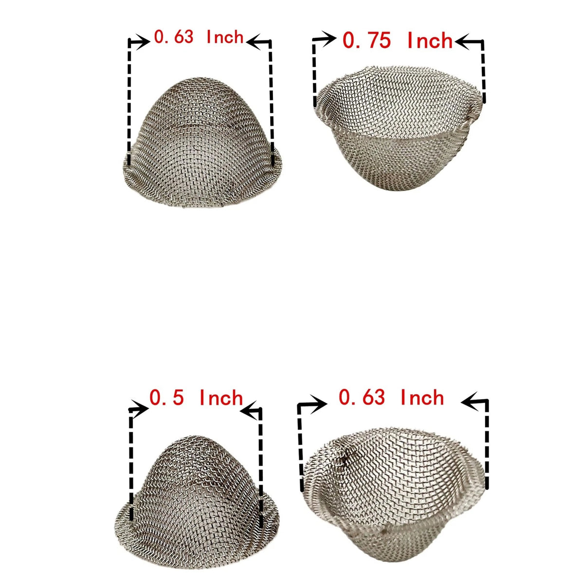 70 Pcs Pipe Screens 0.75 Inch for (No Specific Years)