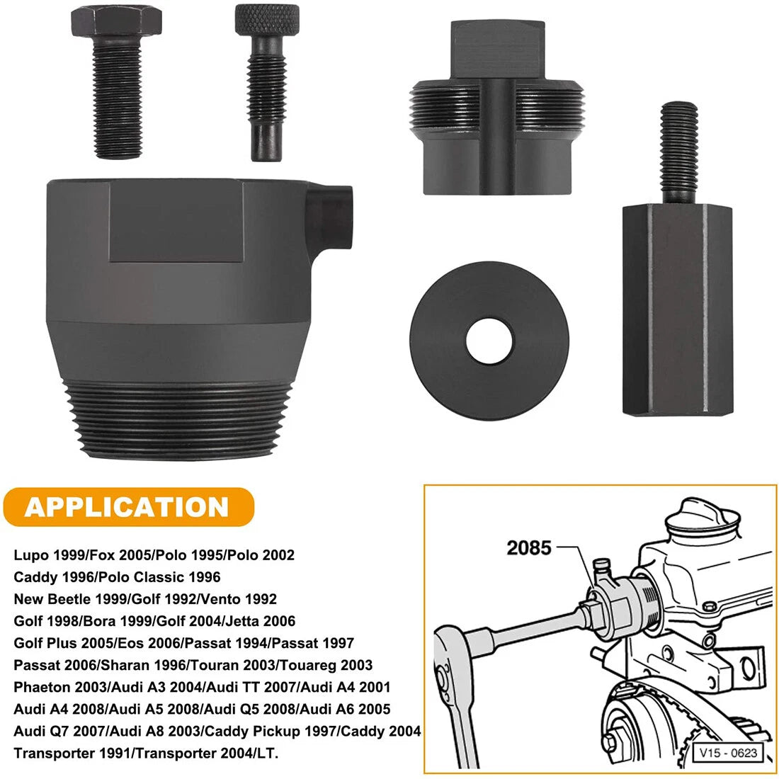 Oil Seal Extractor Camshaft Puller Tool for VW Audi (2002)