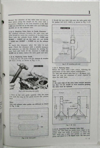 Service Shop Repair Manual for Mazda B2000 Pickup Truck (1979–1980)